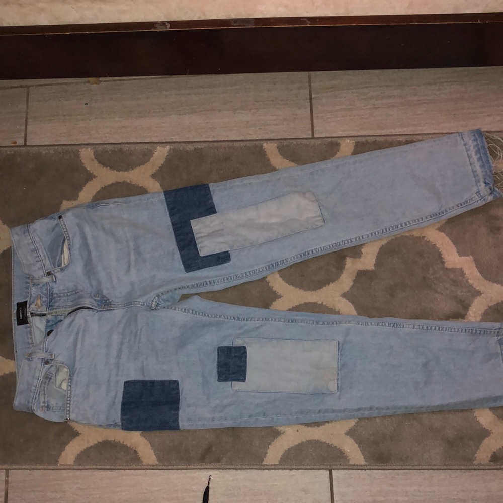 Straight jean.